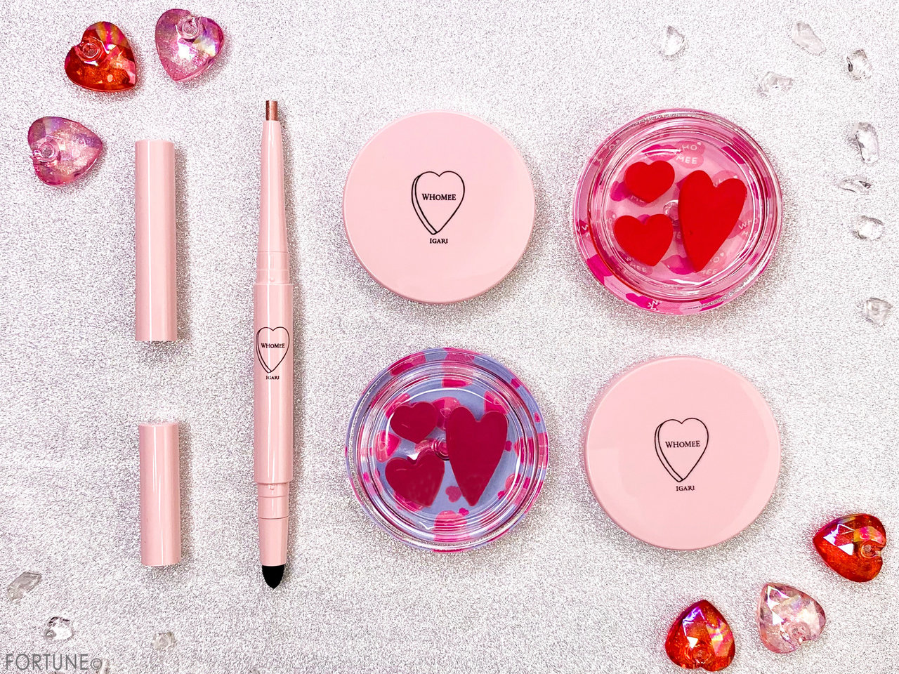 画像：WHOMEE（フーミー）2019夏新作コスメ ／ムネキュン リップグロス／キラマルチライナー サクラ2