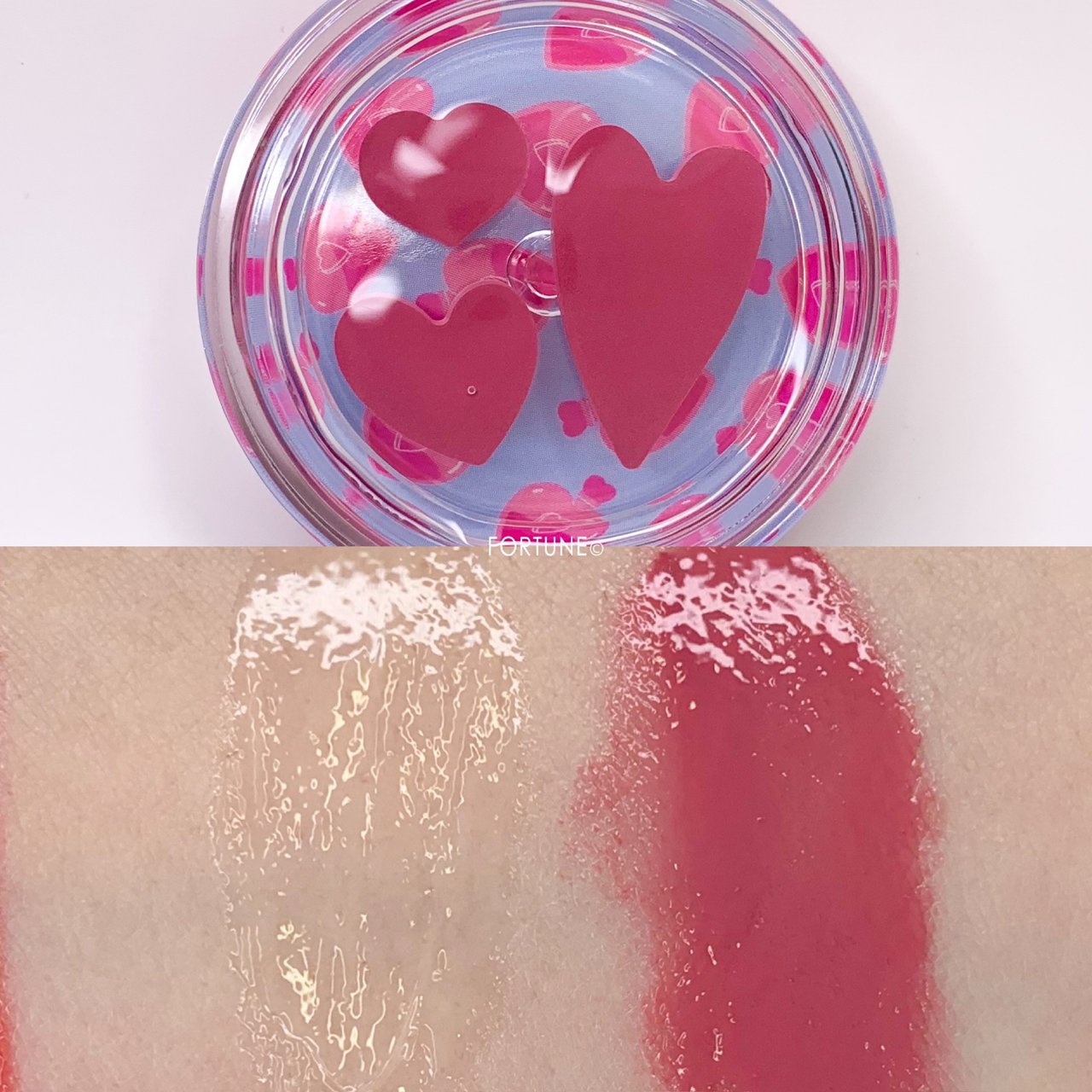 画像：WHOMEE（フーミー）2019夏新作コスメ ／ムネキュン リップグロス キュンピンク