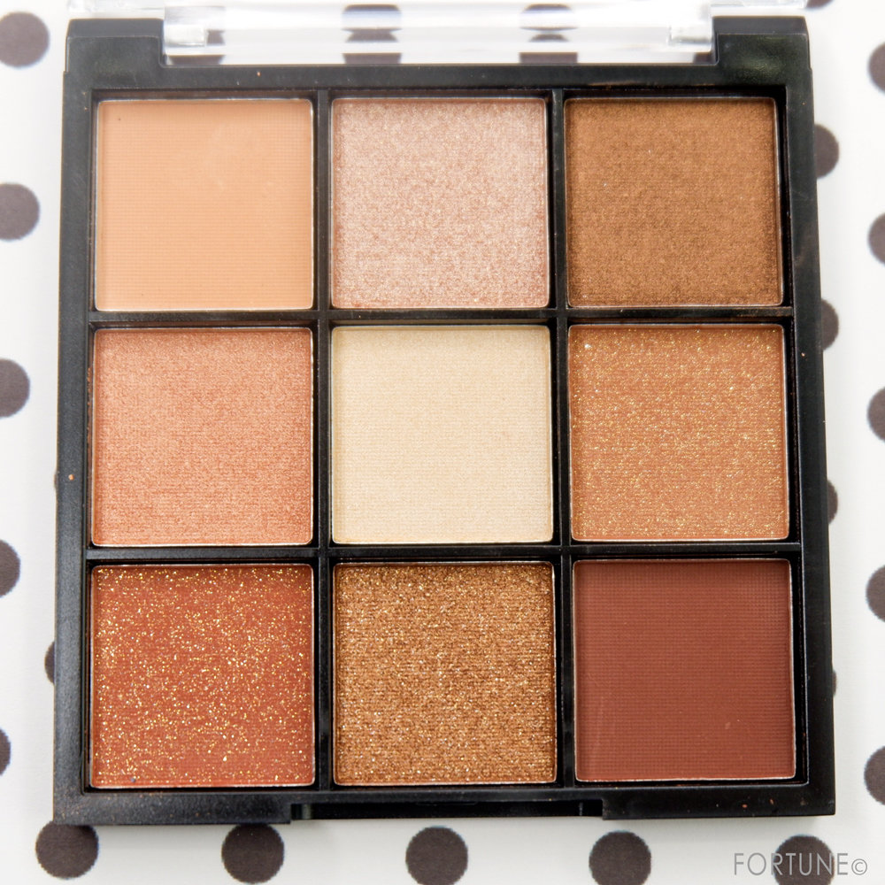 画像：ダイソー【ユーアーグラム(U R GLAM)】「ブルーミング アイカラーパレット 01」