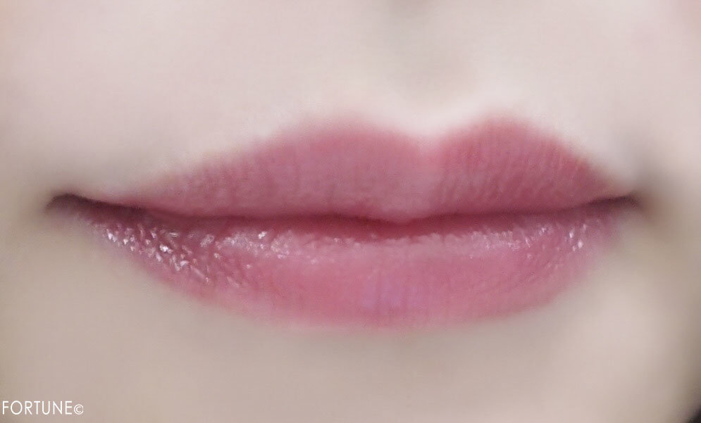 (画像)「パラドゥ エッセンスルージュ」新色PK01ピンク使用感