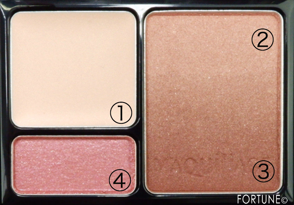 画像：マキアージュ ドラマティックスタイリングアイズS　RD332 ストロベリーティー　2019夏新作　運命のブラウン　アイシャドウパレット