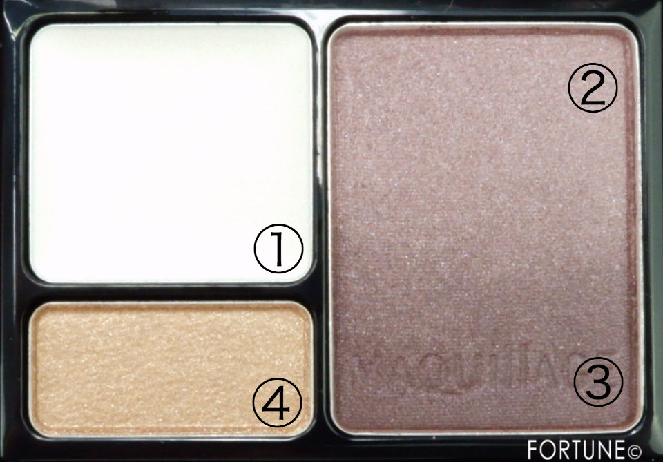 画像：マキアージュ ドラマティックスタイリングアイズS　VI735 ソイラベンダーティー　2019夏新作　運命のブラウン　アイシャドウパレット