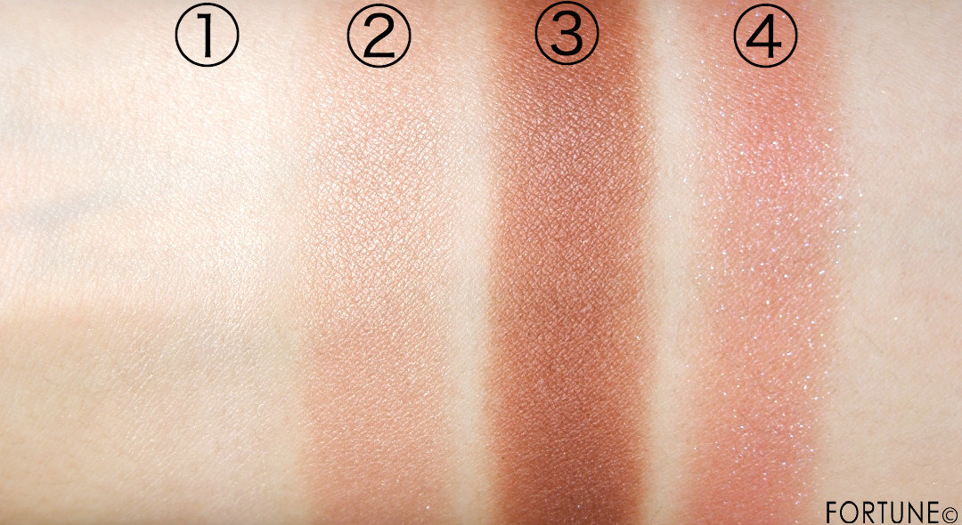 画像：マキアージュ ドラマティックスタイリングアイズS　RD332 ストロベリーティー　スウォッチ　2019夏新作　運命のブラウン