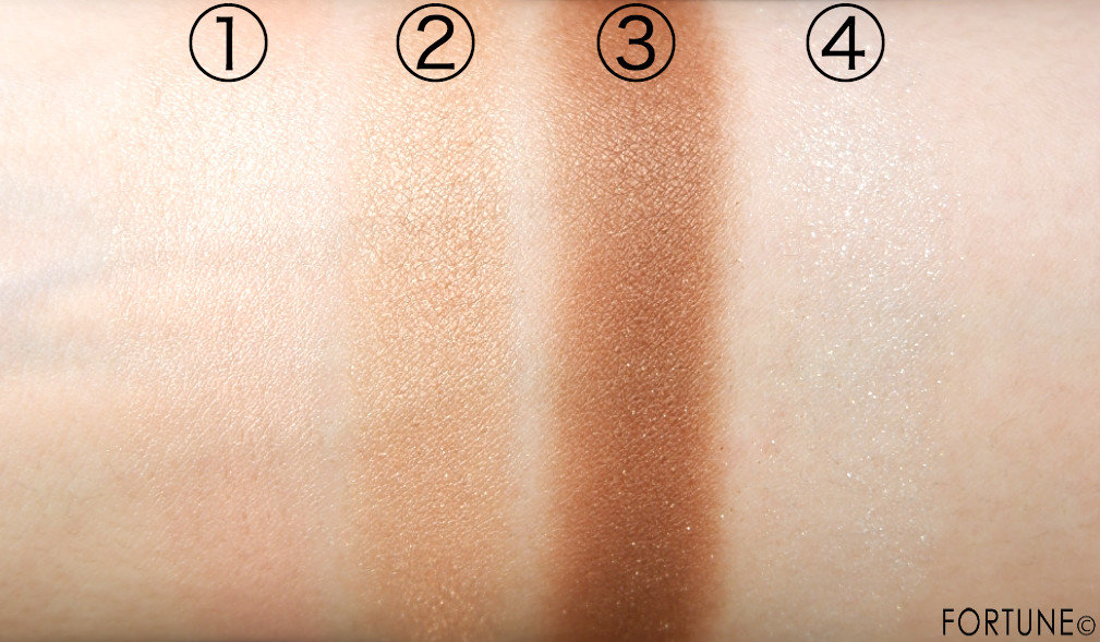 画像：マキアージュ ドラマティックスタイリングアイズS　BE233 キャラメルミルクティー　スウォッチ　2019夏新作　運命のブラウン