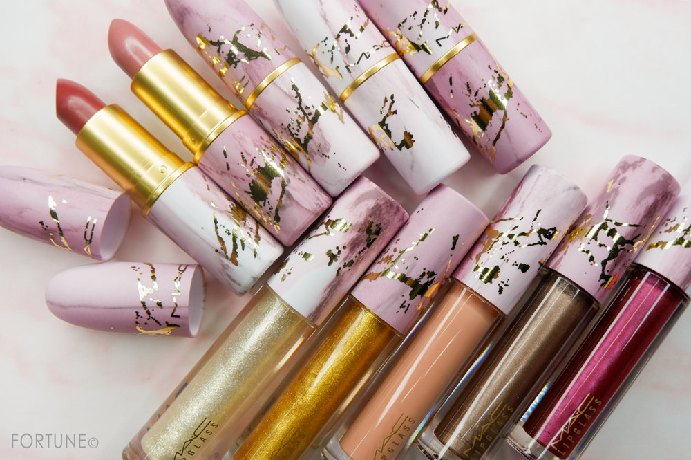 画像：M·A·C 2019夏新作コスメ エレクトリック ワンダー リップスティック／リップガラス 限定色