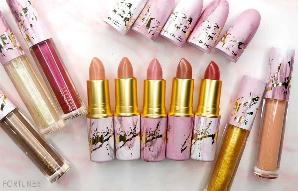 画像：M·A·C 2019夏新作コスメ エレクトリック ワンダー リップスティック／リップガラス 限定色