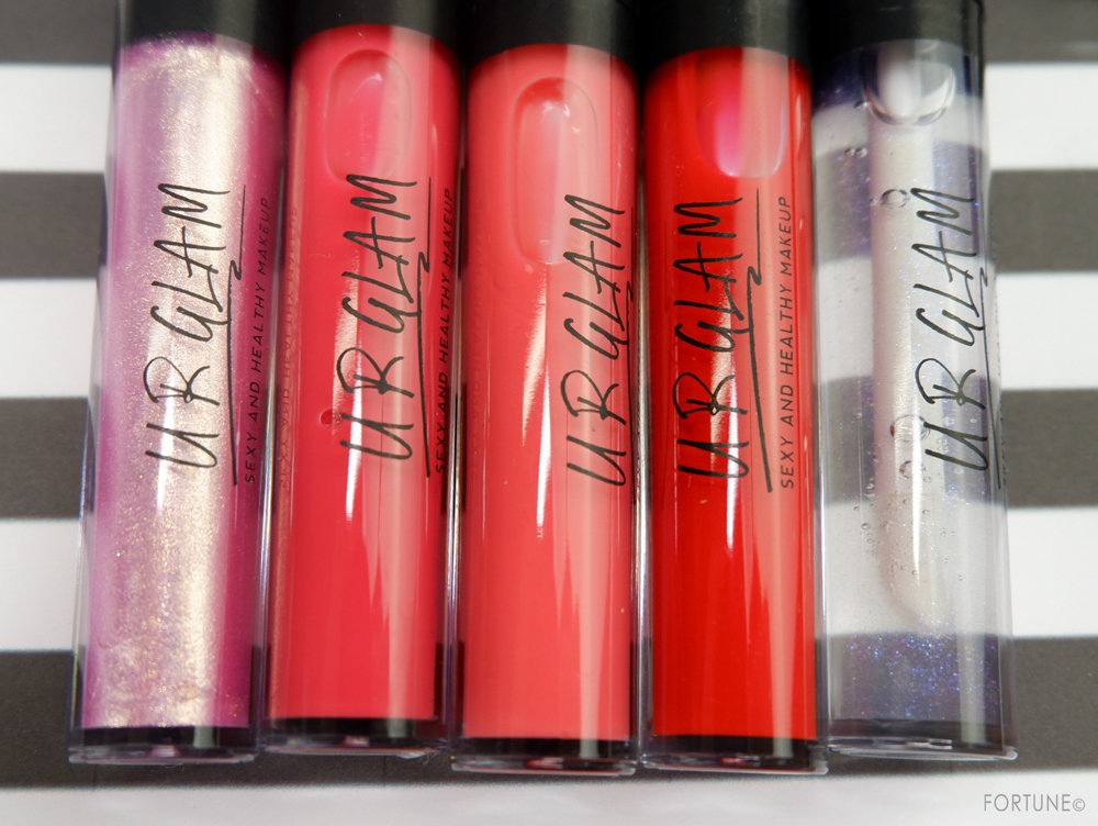 ダイソー 100均コスメ《U R GLAM（ユーアーグラム）》「シアー リップグロス」全5色