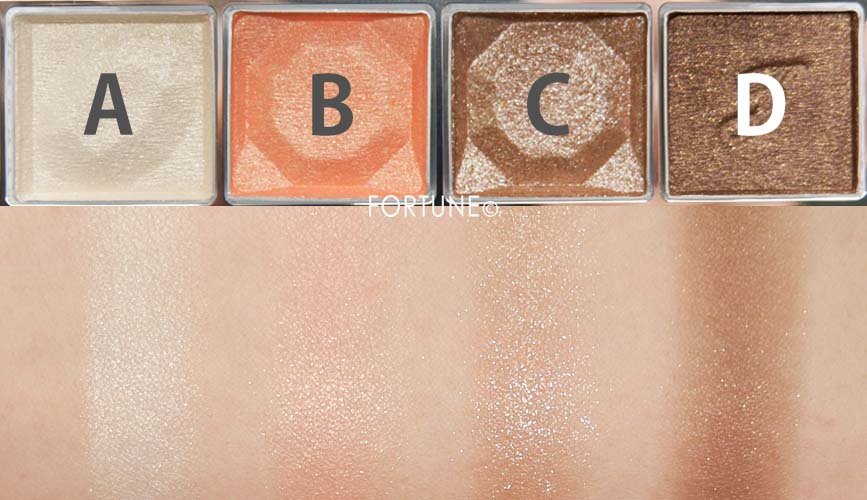 画像：ジルスチュアート2019秋コレクション「エターナルクチュール アイズ シマー」スウォッチ