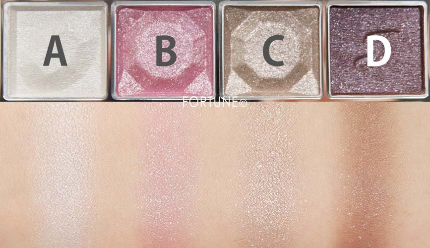 画像：ジルスチュアート2019秋コレクション「エターナルクチュール アイズ シマー」スウォッチ