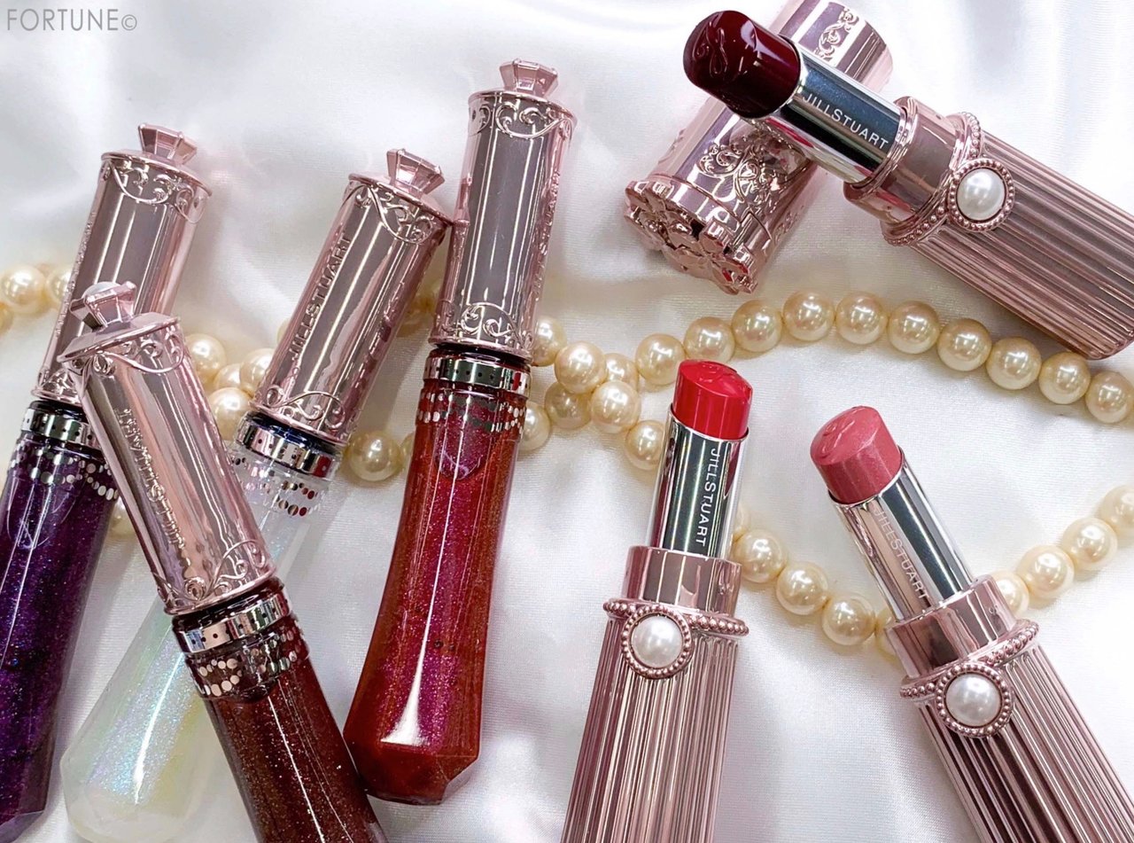 画像：ジルスチュアート 2019秋新作コスメ エターナル シマリング リップグロス／リップブロッサム エターナルクチュール