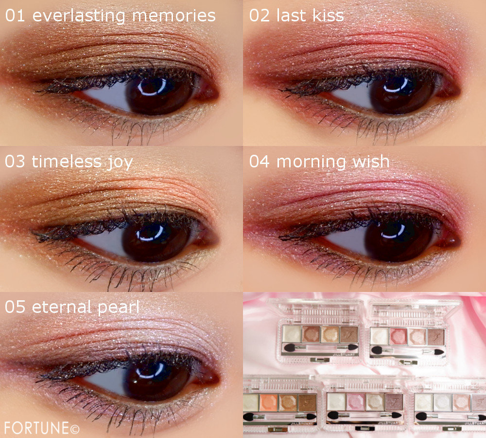 画像：ジルスチュアート2019秋コレクション「エターナルクチュール アイズ シマー」メイク