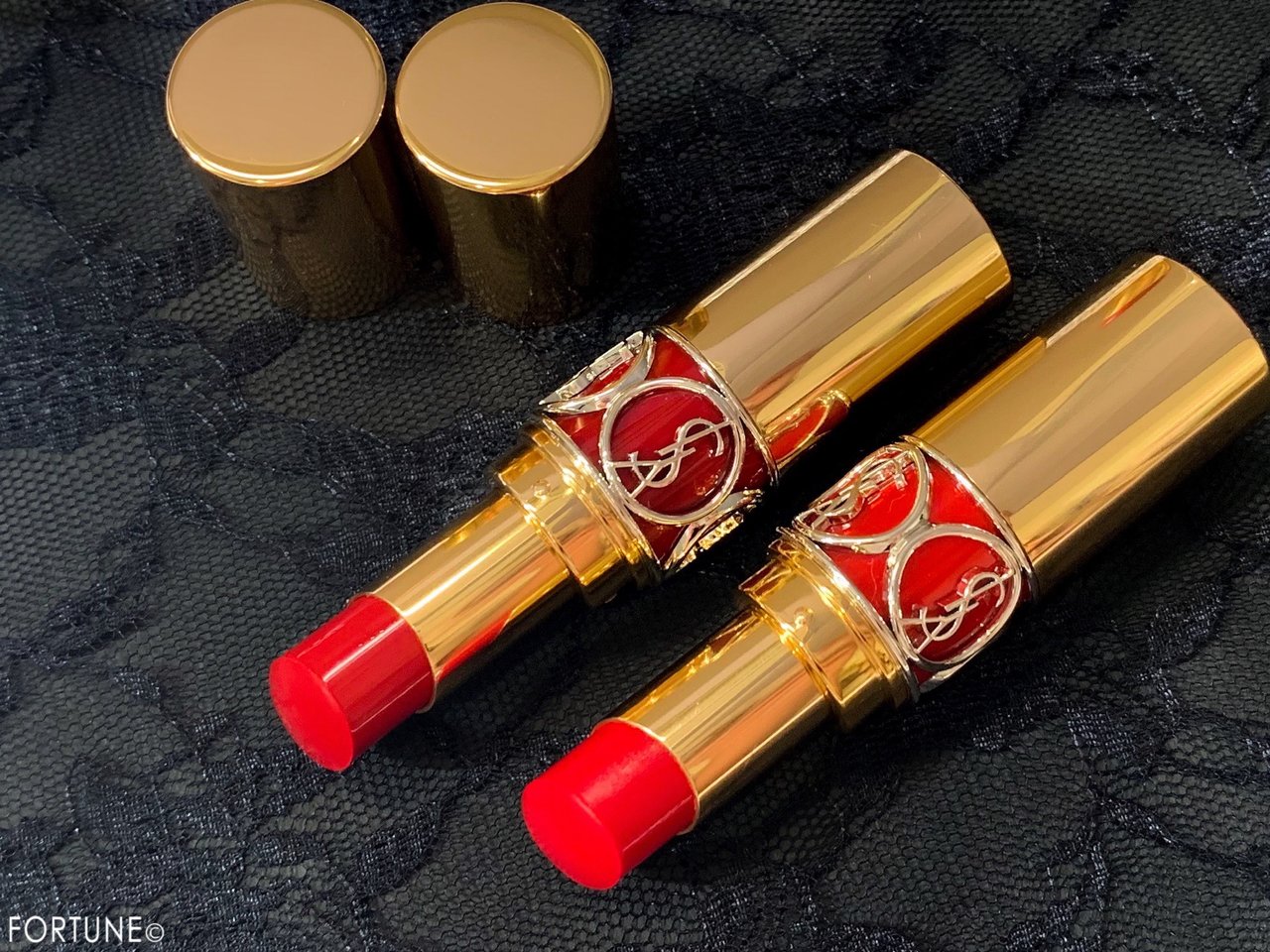 画像：YSL（イヴ・サンローラン）2019夏新作コスメ ルージュ ヴォリュプテ シャイン 限定色