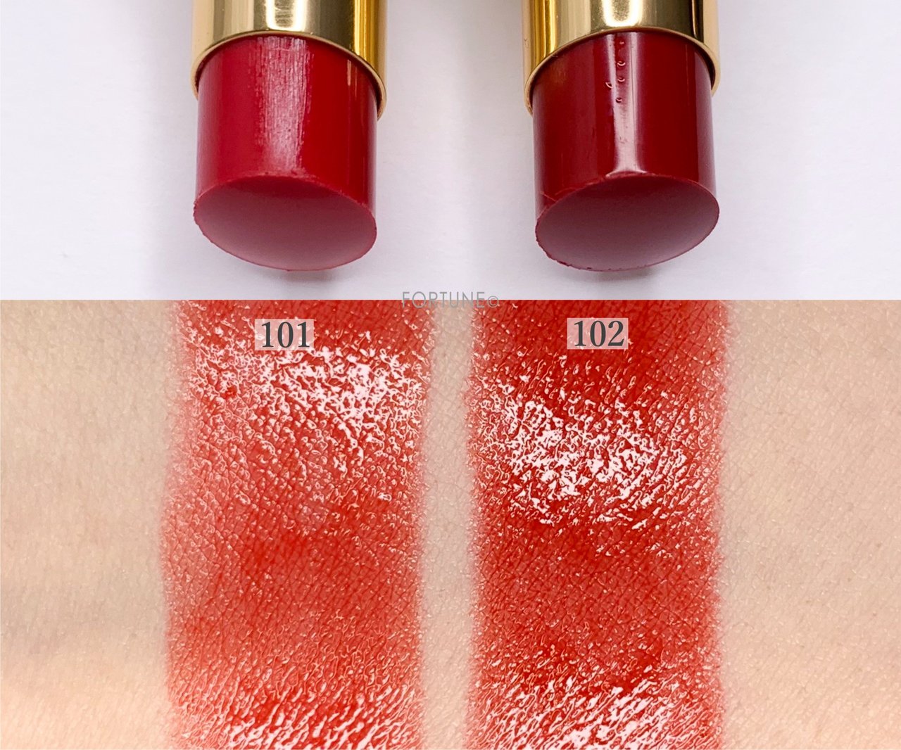 画像：YSL（イヴ・サンローラン）2019夏新作コスメ ルージュ ヴォリュプテ シャイン 限定色