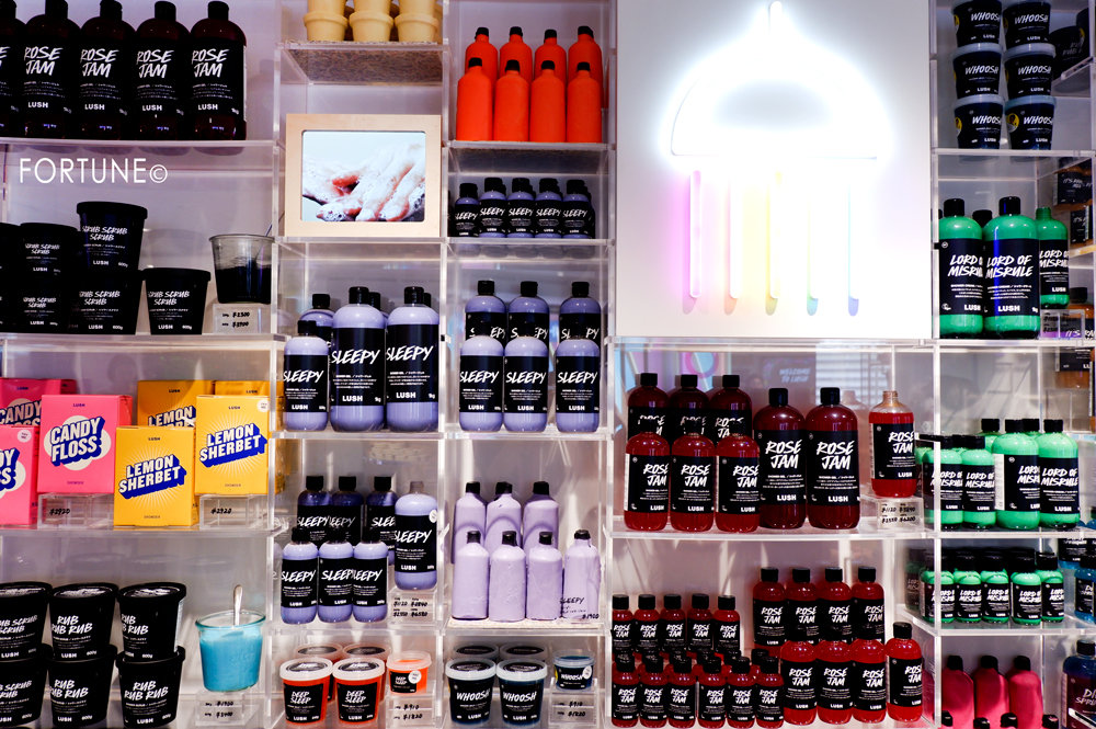 画像：LUSH(ラッシュ)新宿店
