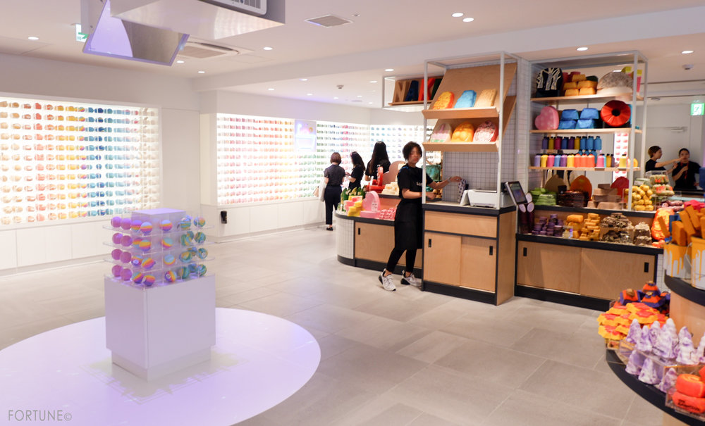 画像：LUSH(ラッシュ)新宿店