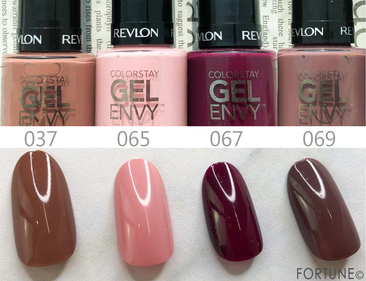 画像：レブロン新作「カラーステイ ジェル エンビー ロングウェア ネイル エナメル N」