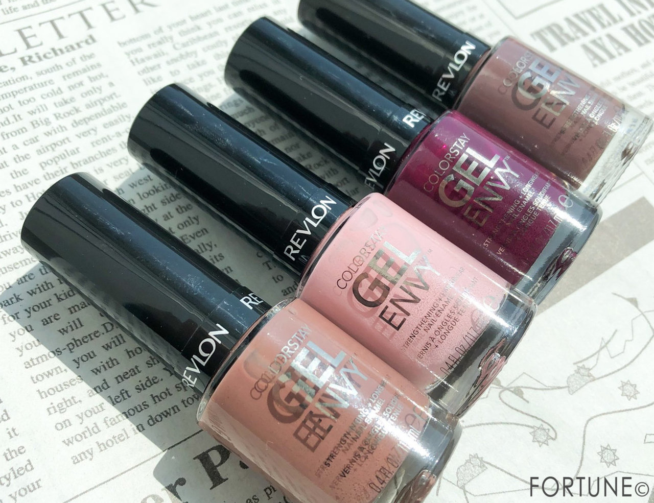 画像：レブロン新作「カラーステイ ジェル エンビー ロングウェア ネイル エナメル N」