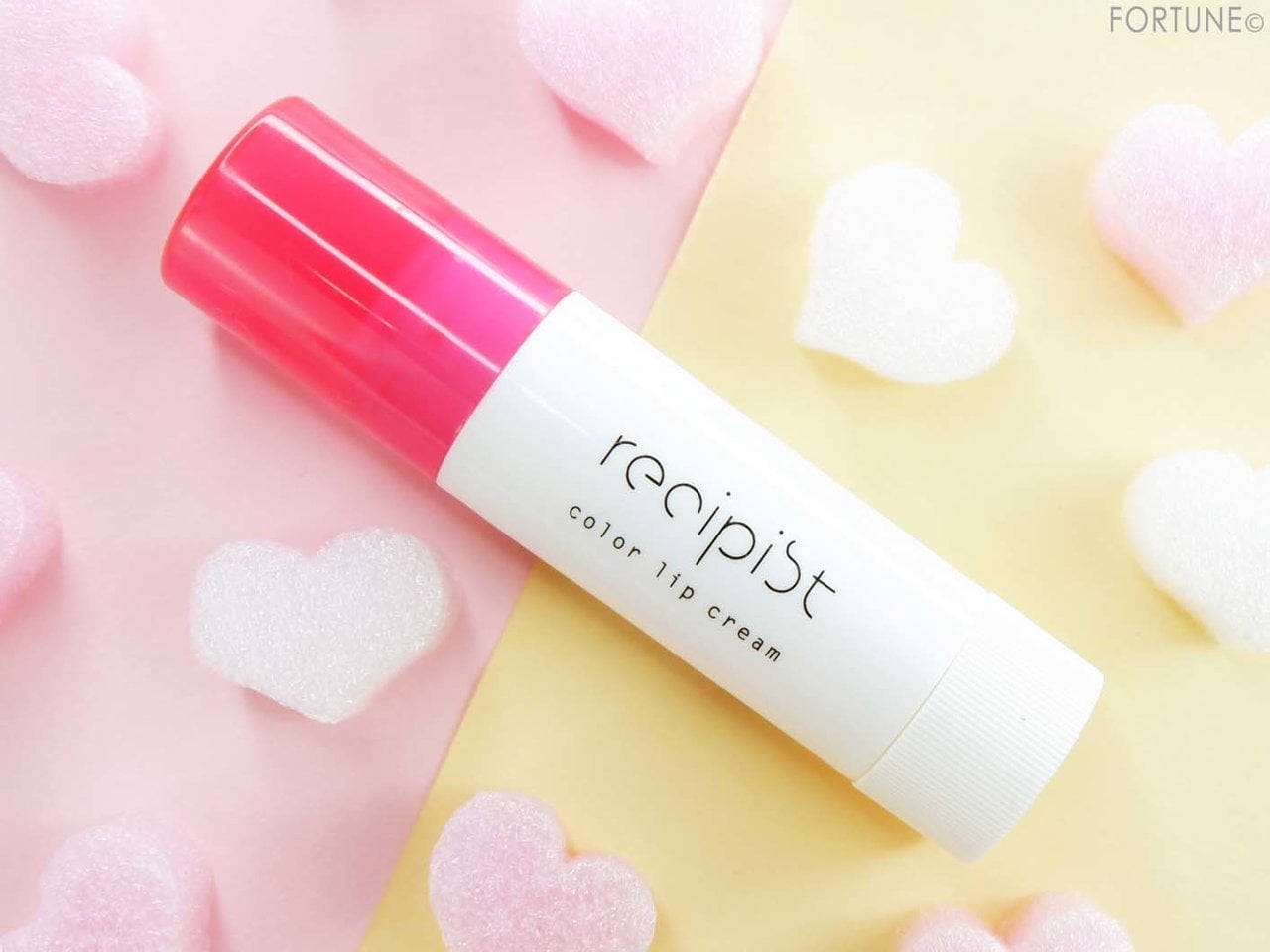 レシピスト「ほんのり色づくリップクリーム」ピュアレッド
