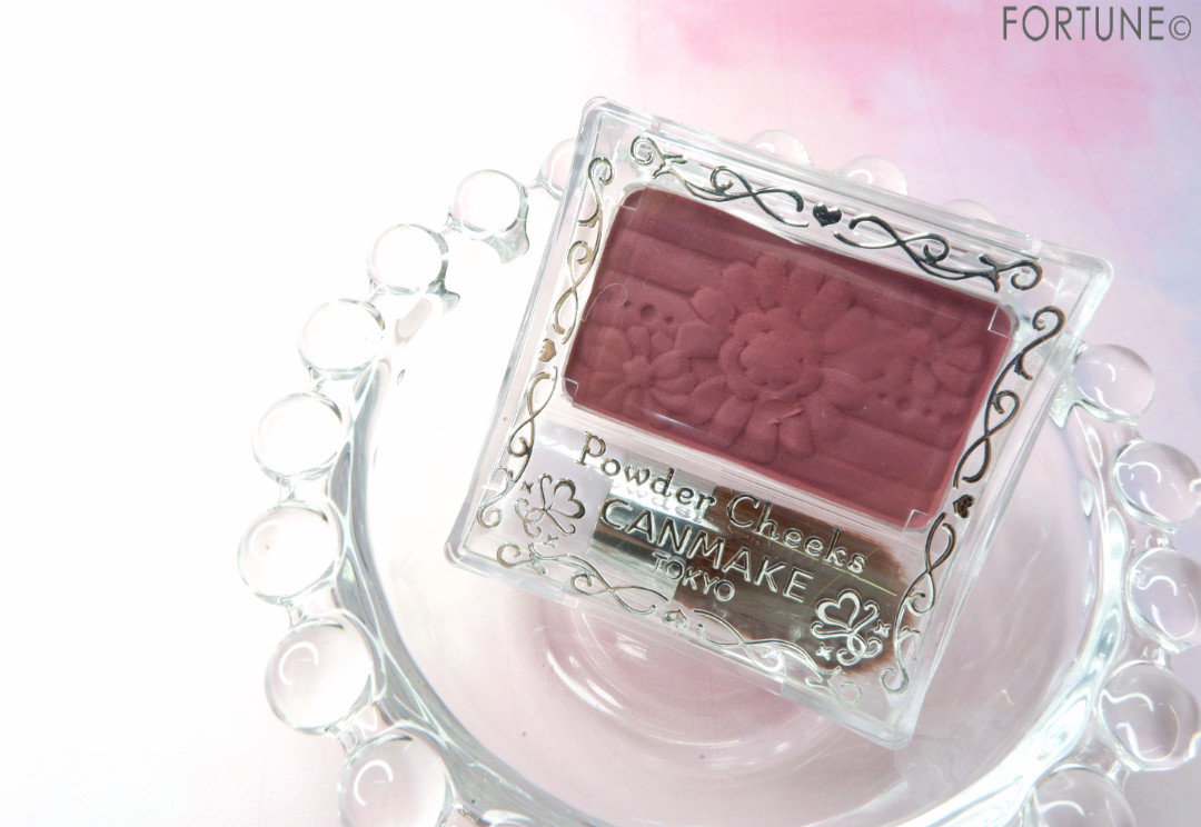キャンメイク　パウダーチークス PW38 プラムピンク