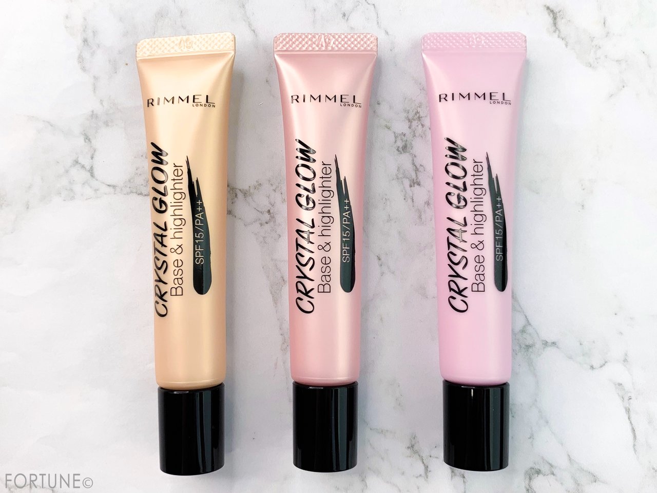 RIMMEL（リンメル）2019夏新作コスメ クリスタル グロウ ベース＆ハイライター