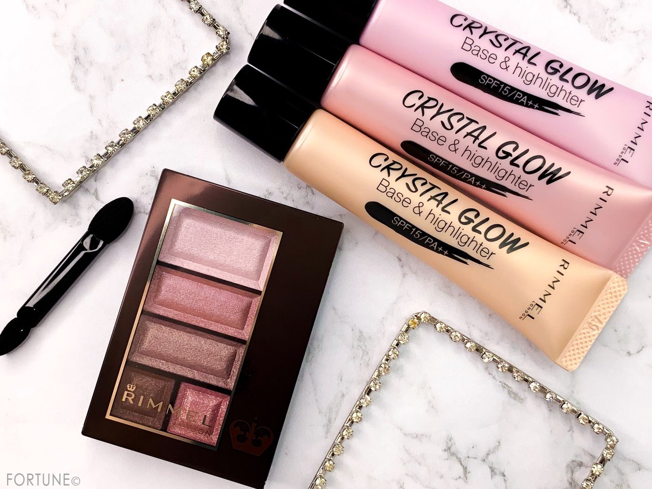 RIMMEL（リンメル）2019夏新作コスメ ショコラスウィート アイズ／クリスタル グロウ ベース＆ハイライター