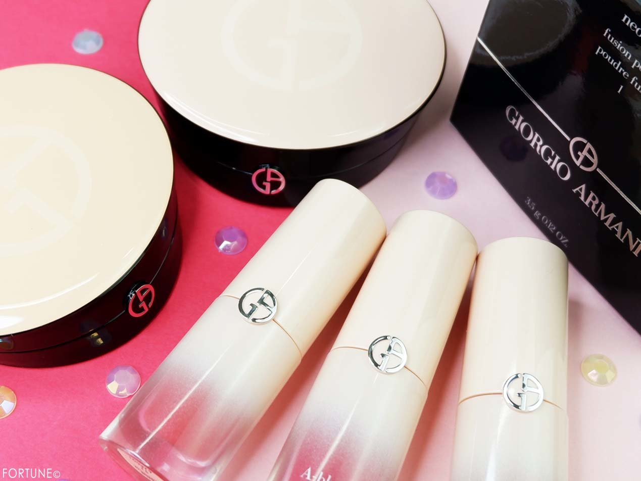 ジョルジオ アルマーニ ビューティ「ネオヌード リキッド パウダー」新2色・「ネオヌード ハイライター」新1色・「ネオヌード ブラッシュ」新2色