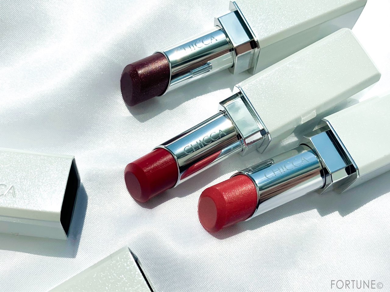 画像：CHICCA（キッカ）2019秋新作コスメ メスメリック リップスティック 新色