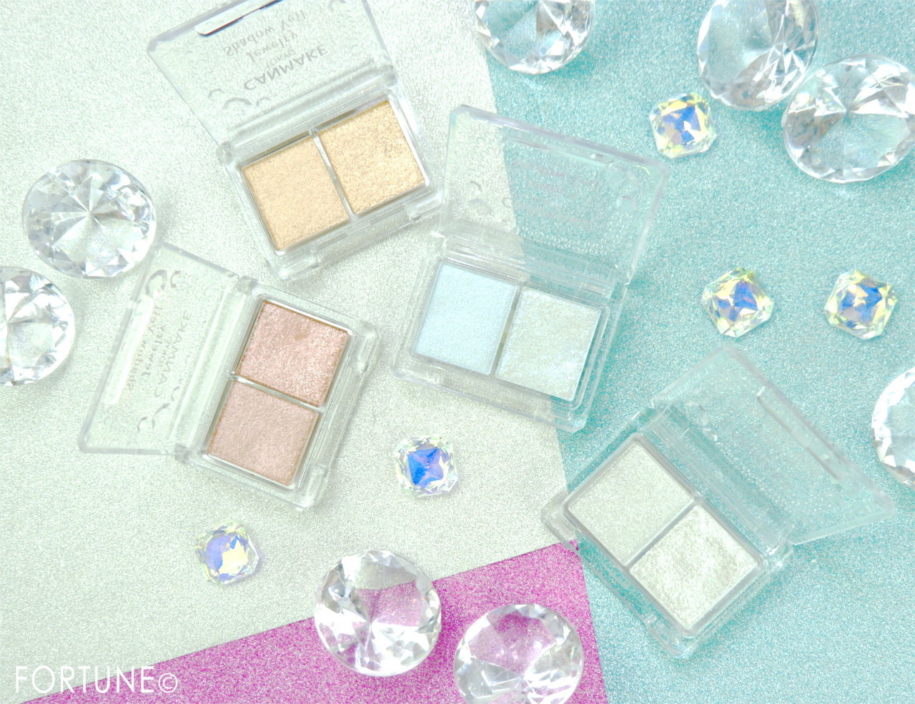 画像：キャンメイク2019夏新作「ジュエリーシャドウベール」新色♡