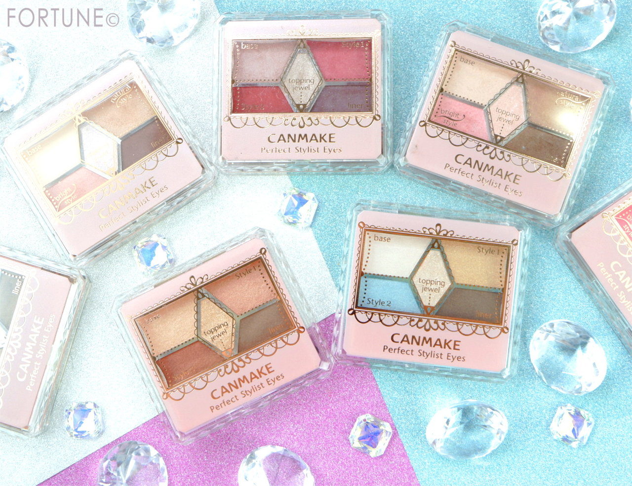 画像：キャンメイク2019夏新作「パーフェクトスタイリストアイズ」新色♡