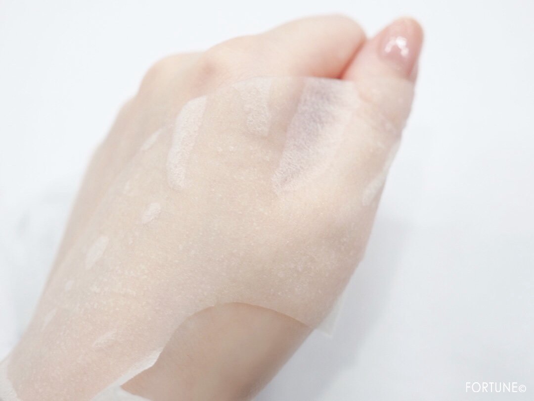 (画像)ボタニカル フォース 美容マスク使用感