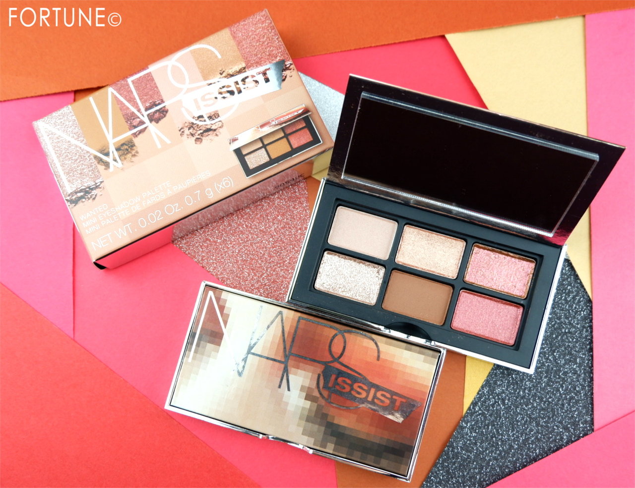 画像：NARS 2019新作アイシャドウパレット「ナーズイスト ウォンテッド ミニアイシャドーパレット」