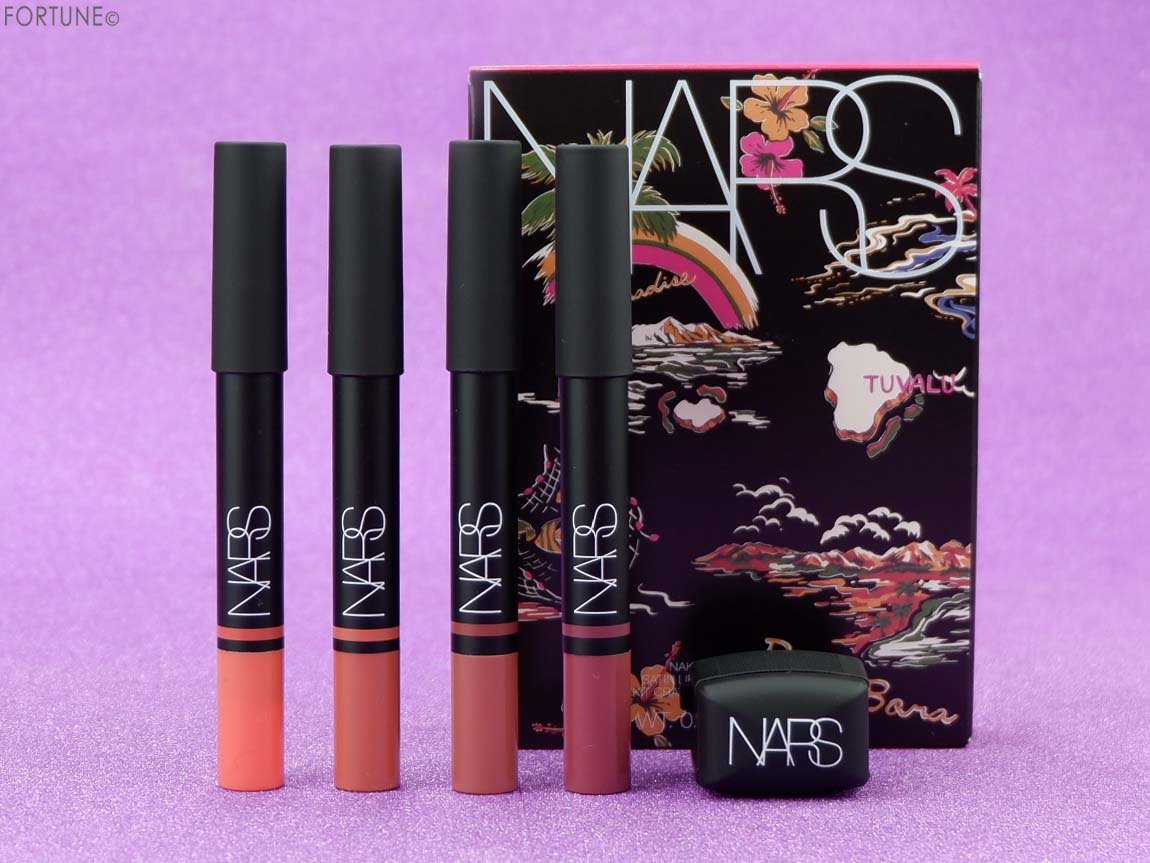「NARS ネイキッドパラダイス サテンリップペンシルコフレ」