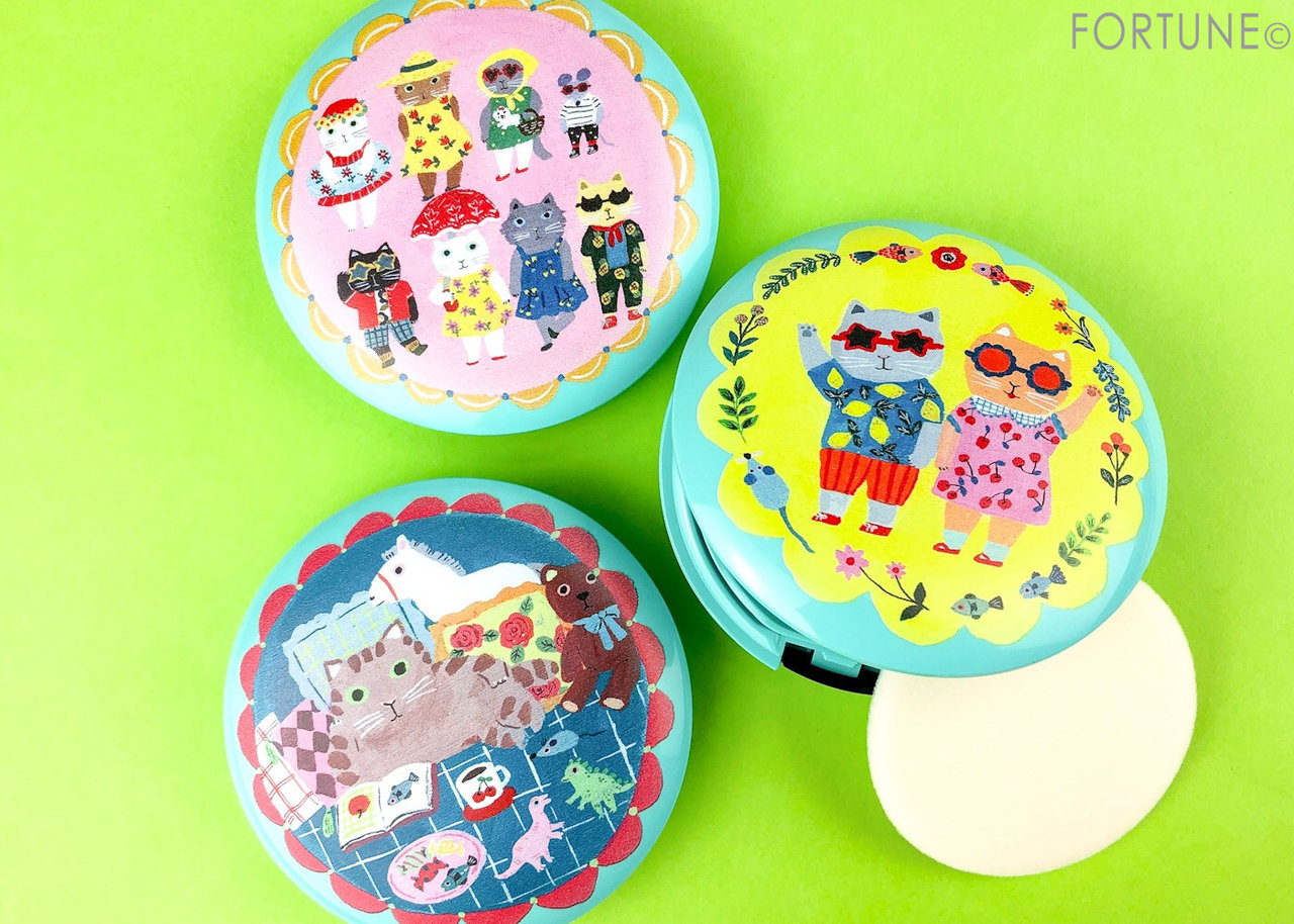 資生堂新作 第2弾「ギャラリーコンパクト　プレストパウダー」夏　北岸由美