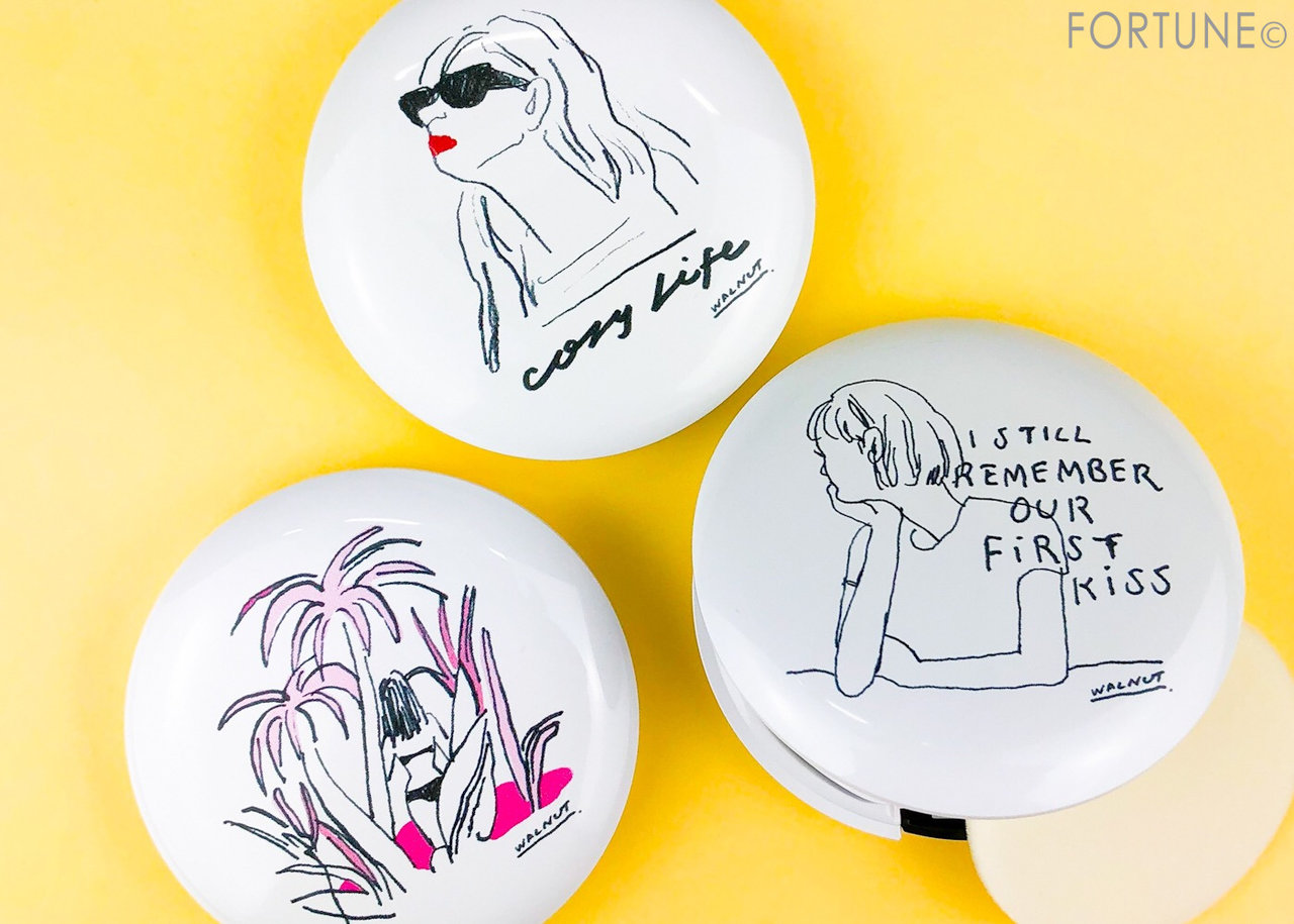 資生堂新作 第2弾「ギャラリーコンパクト　プレストパウダー」夏　WALNUT