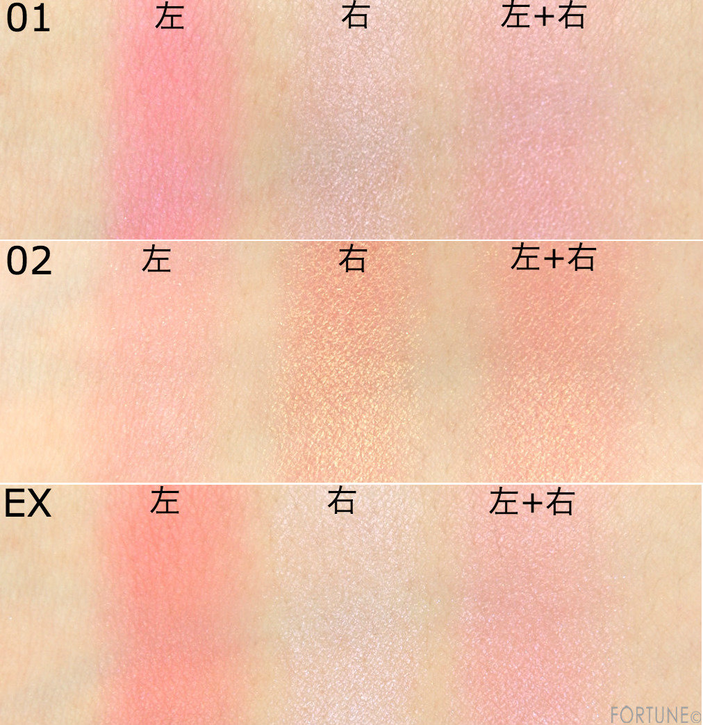LUNASOL(ルナソル) 2019秋新作「カラーリンググレイズ」スウォッチ