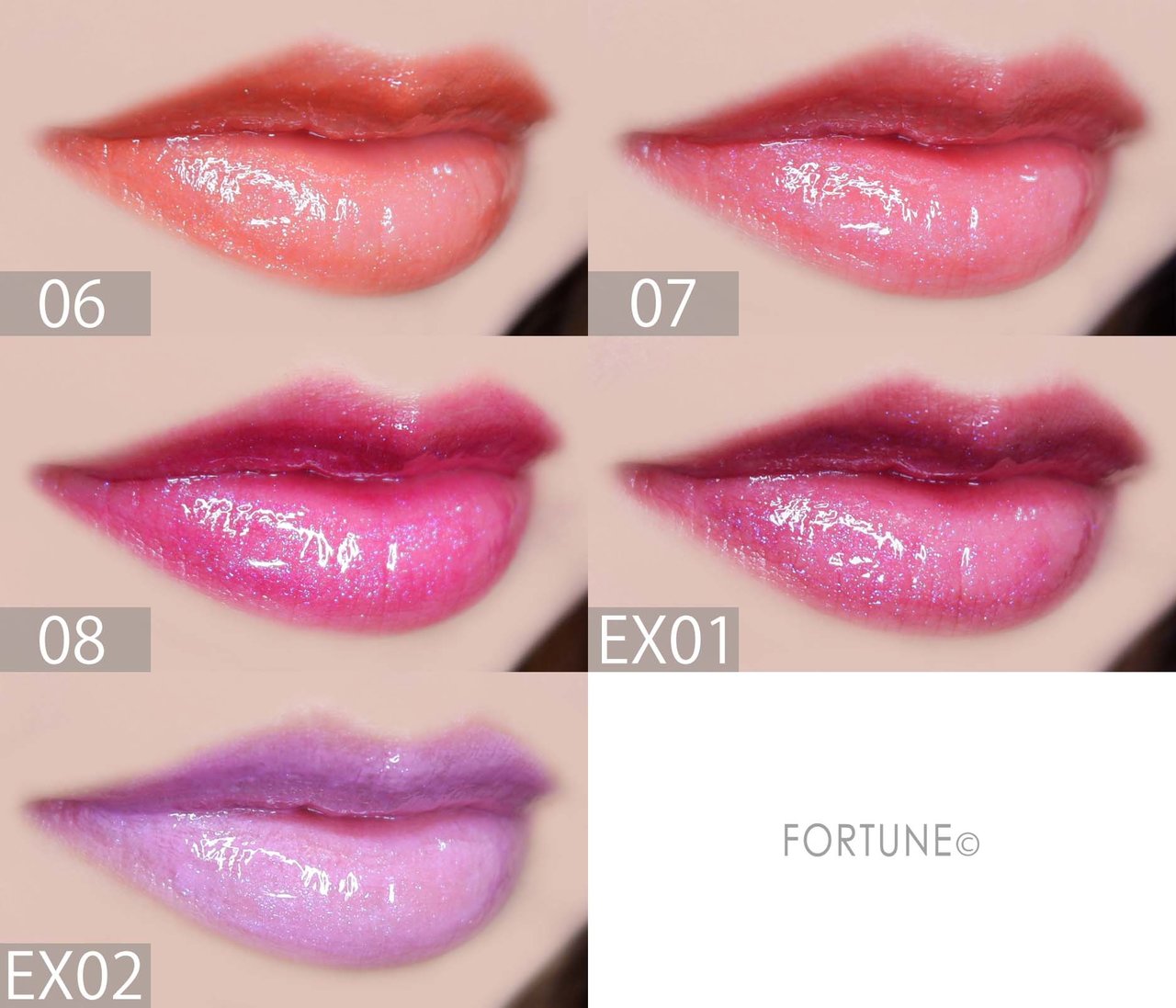 画像：LUNASOL（ルナソル）「ドレスフォーリップス」　使用感