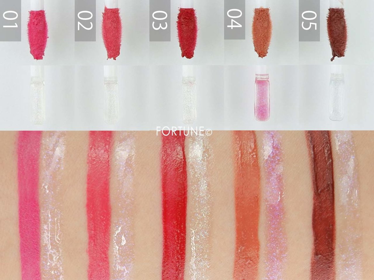 画像：LUNASOL（ルナソル）「ドレスフォーリップス」　スウォッチ