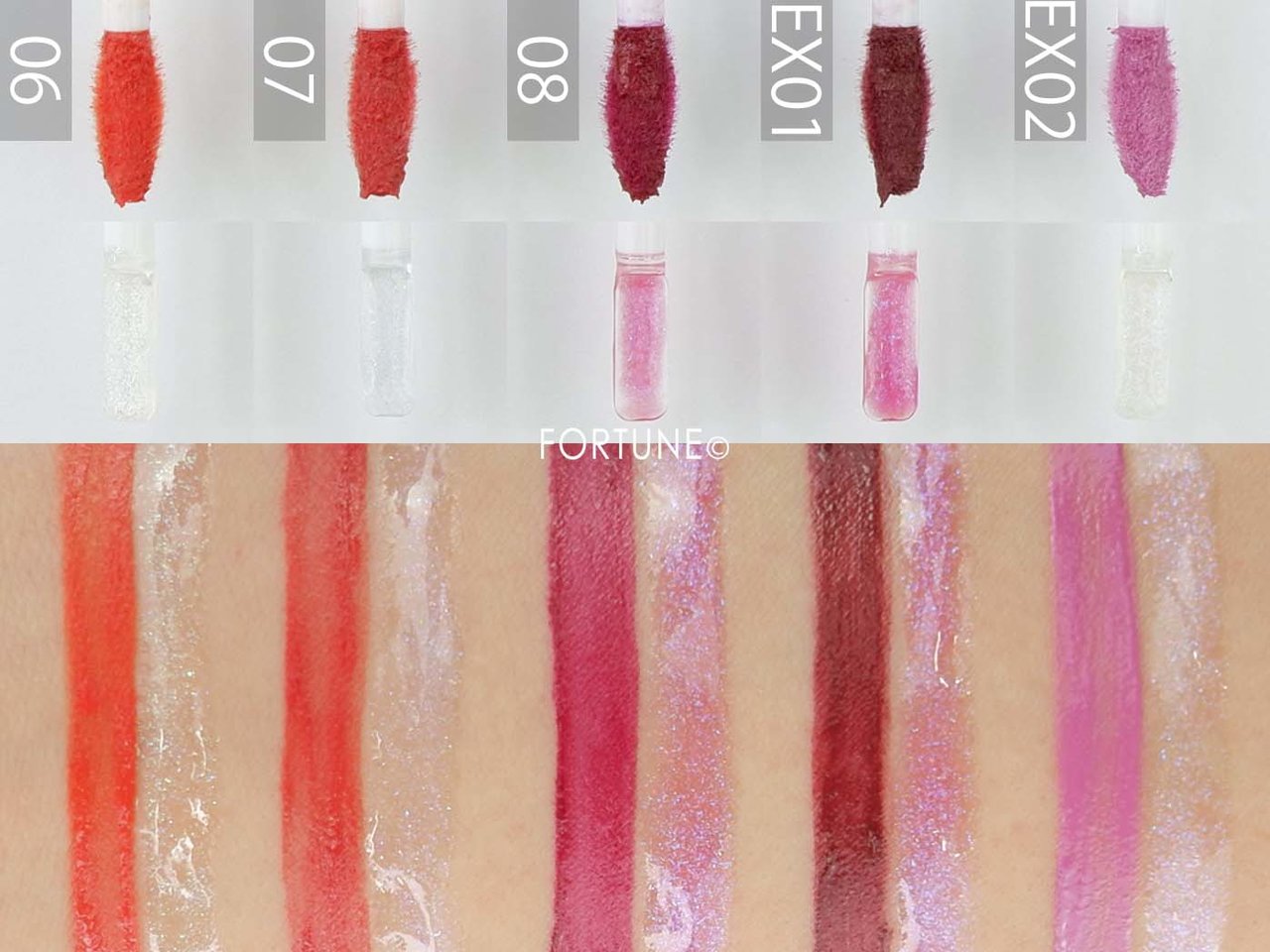 画像：LUNASOL（ルナソル）「ドレスフォーリップス」　スウォッチ