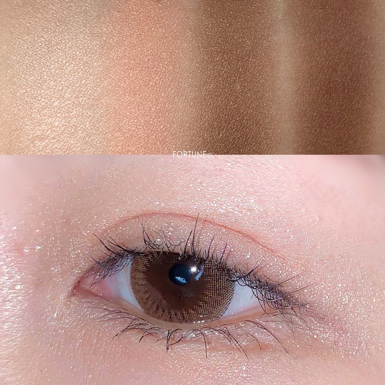 画像：CEZANNE（セザンヌ）プチプラコスメ エアリータッチシャドウ 02 コーラルブラウン