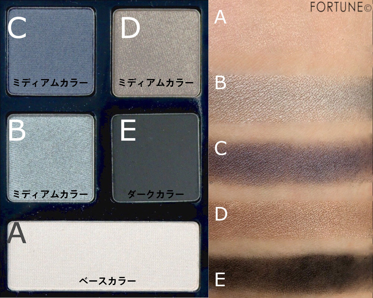 画像：ボビイ ブラウン 新作「エッセンシャル マルチカラー アイシャドウ パレット」スウォッチ