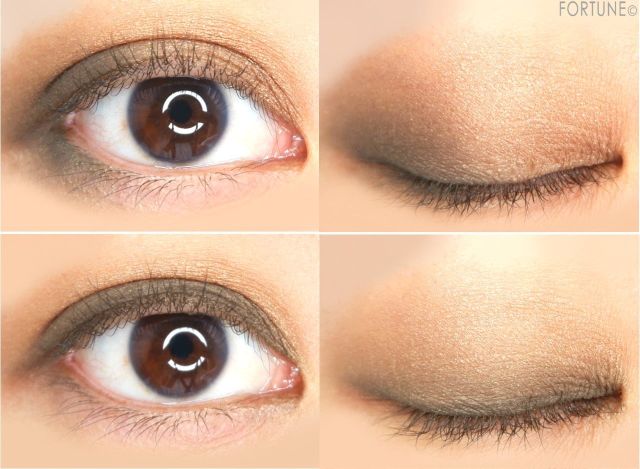 シャネル「レ キャトル オンブル」318 ブラーリーグリーン