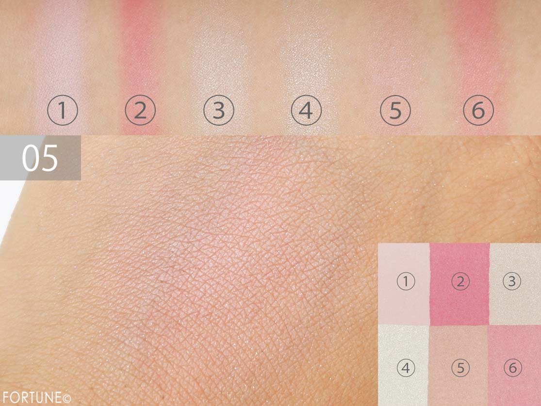 ボビイ ブラウン「ブライトニング ブリック」05 パステルピンク　使用感