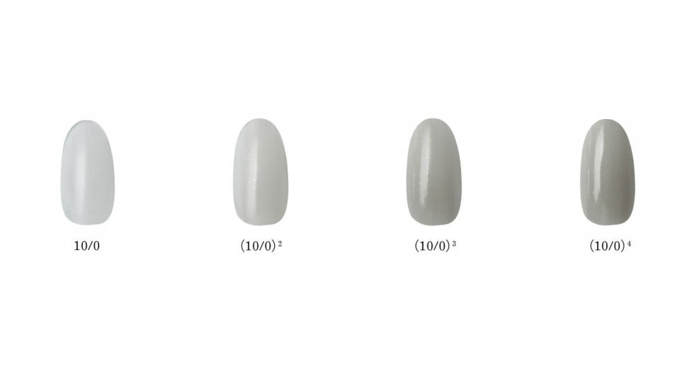 ウカ　uka カラーベースコート ゼロ 10/0 ペールグレー