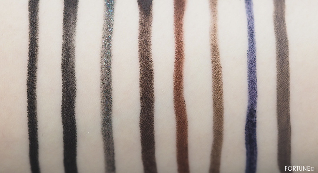 画像：NARS「ハイピグメント ロングウェアアイライナー」スウォッチ