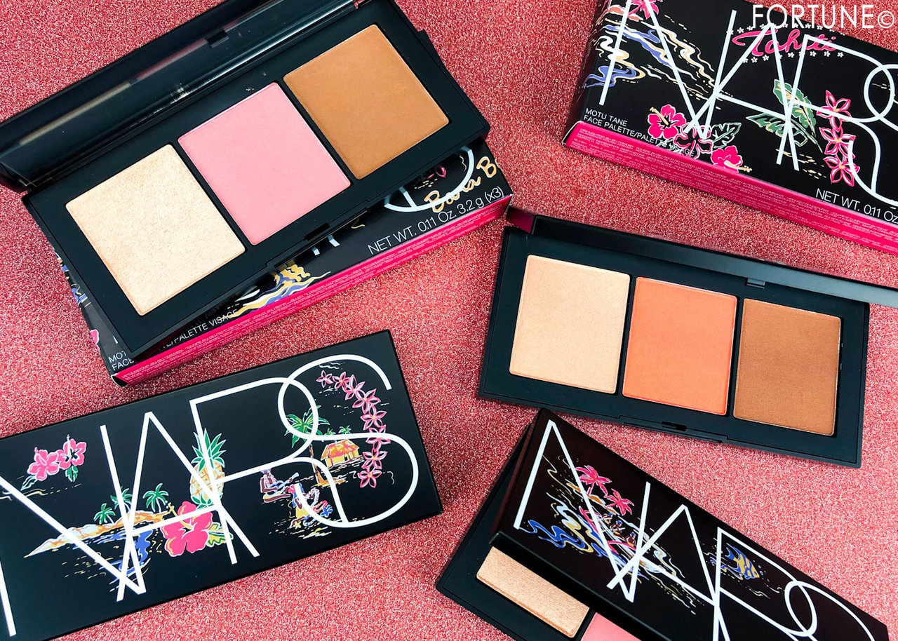 画像：NARS新作「モツタネ フェースパレット」「モツタプ フェースパレット」NARS PRIVATE PARADISE COLLECTION