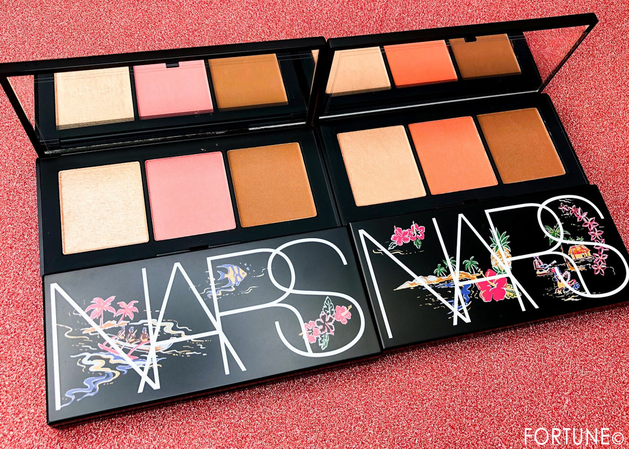 画像：NARS新作「モツタネ フェースパレット」「モツタプ フェースパレット」NARS PRIVATE PARADISE COLLECTION