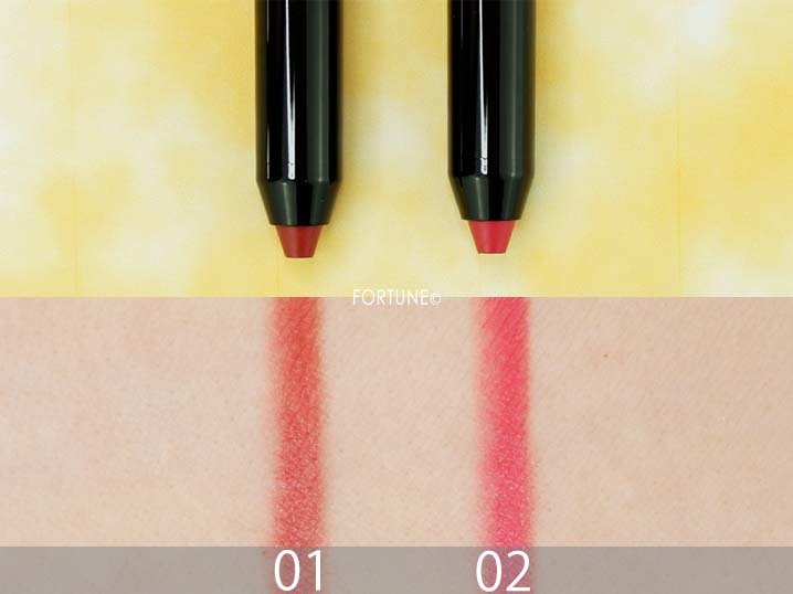 MiMC「ミネラルクレヨンリップ」　スウォッチ