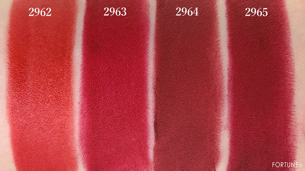 画像：NARS(ナーズ)2019秋新作『ORIGINAL 12 ICONIC LIPSTICK COLLECTION』リップスティック スウォッチ