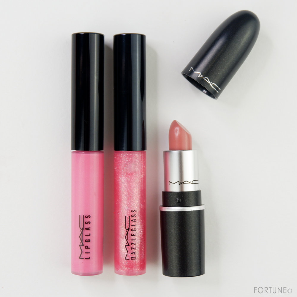 画像：M･A･C(マック) 新作 「オン ザ ゴー ピンク ミニ リップ キット」リップガラス・ダズルガラス・リップスティック