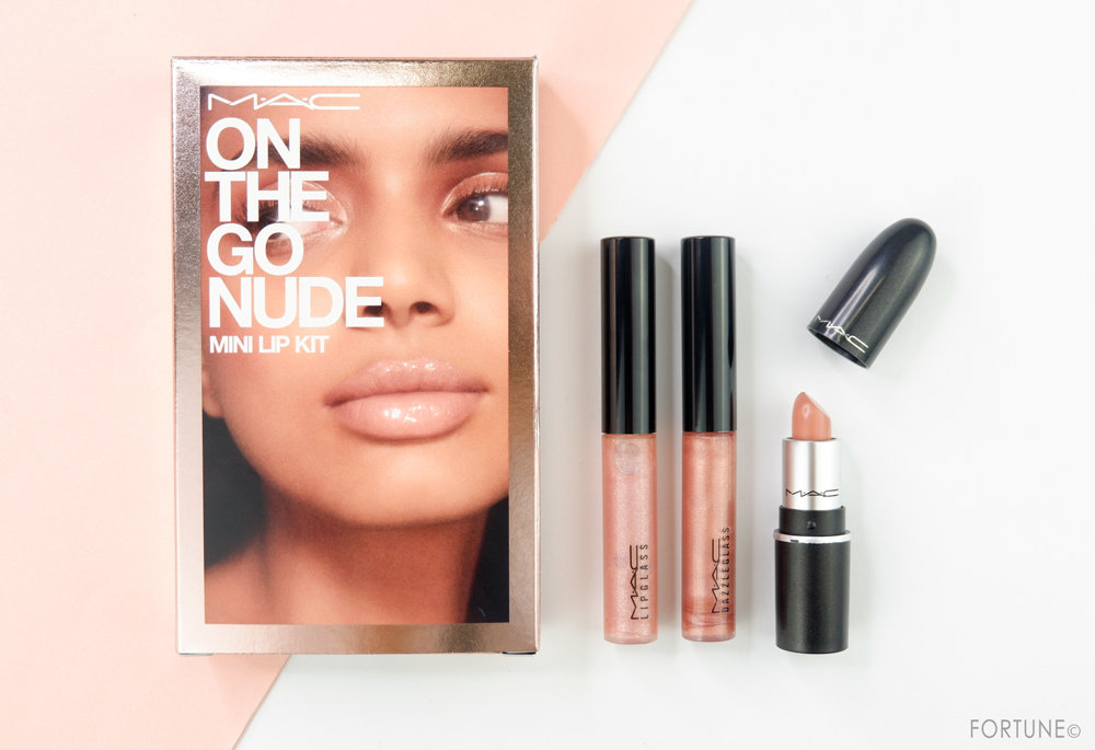 画像：M･A･C(マック) 新作「オン ザ ゴー ヌード ミニ リップ キット」